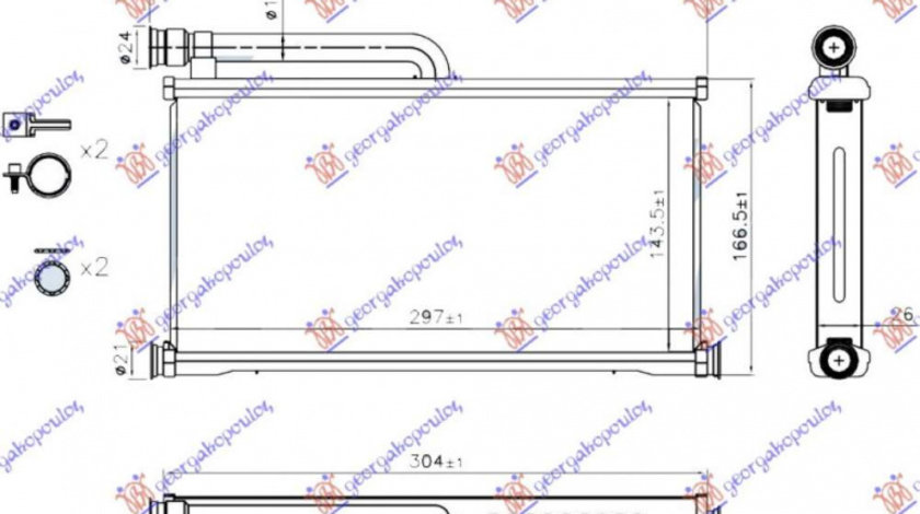 Calorifer Caldura - Opel Meriva 2010 , 1843527.134