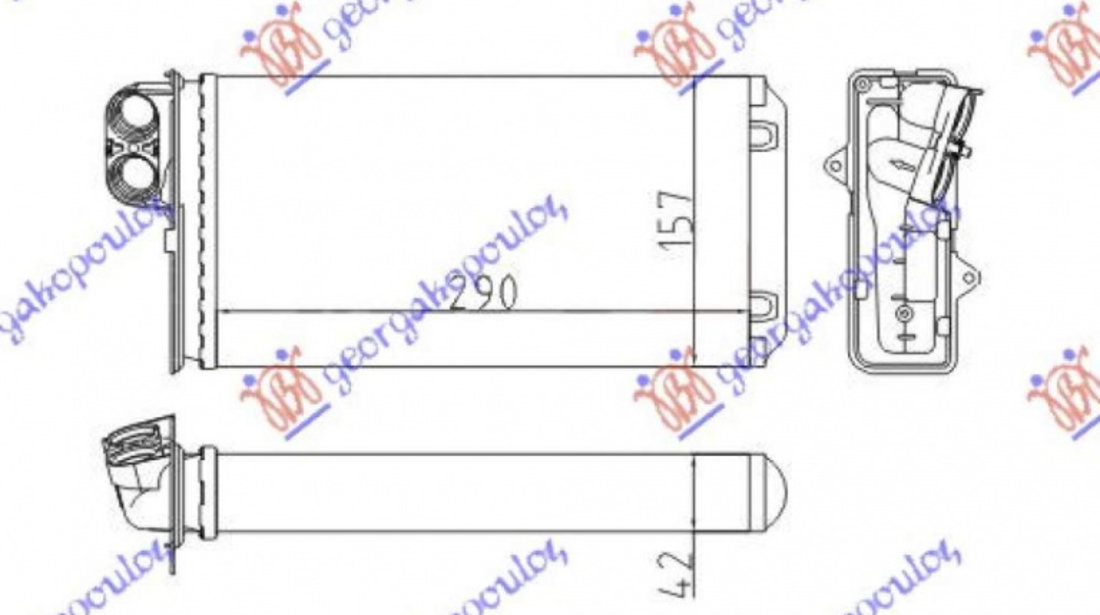 Calorifer Caldura - Peugeot 508 2012 , 6448w9