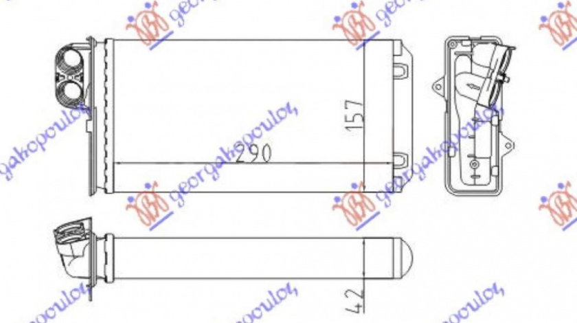 Calorifer Caldura - Peugeot 508 2012 , 6448w9