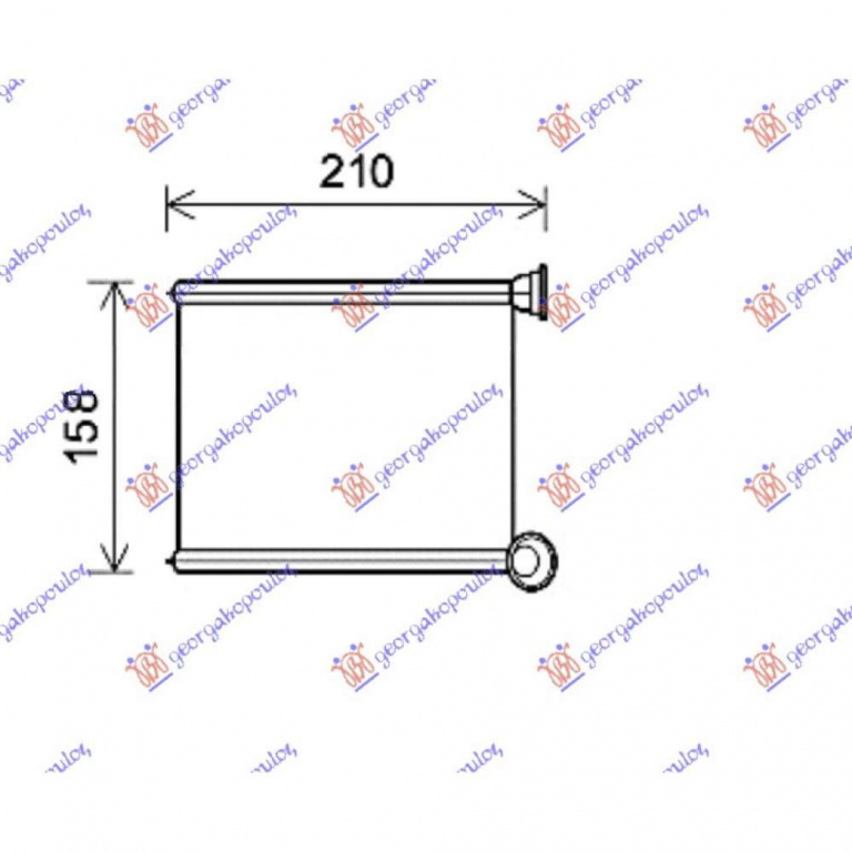 Calorifer Caldura - Renault Clio 2016 , 271153553r