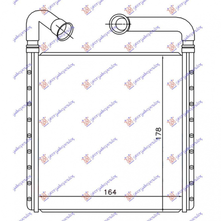 Calorifer Caldura - Vw Golf Vii Variant (Bv5) 2017 , 5q0819031a