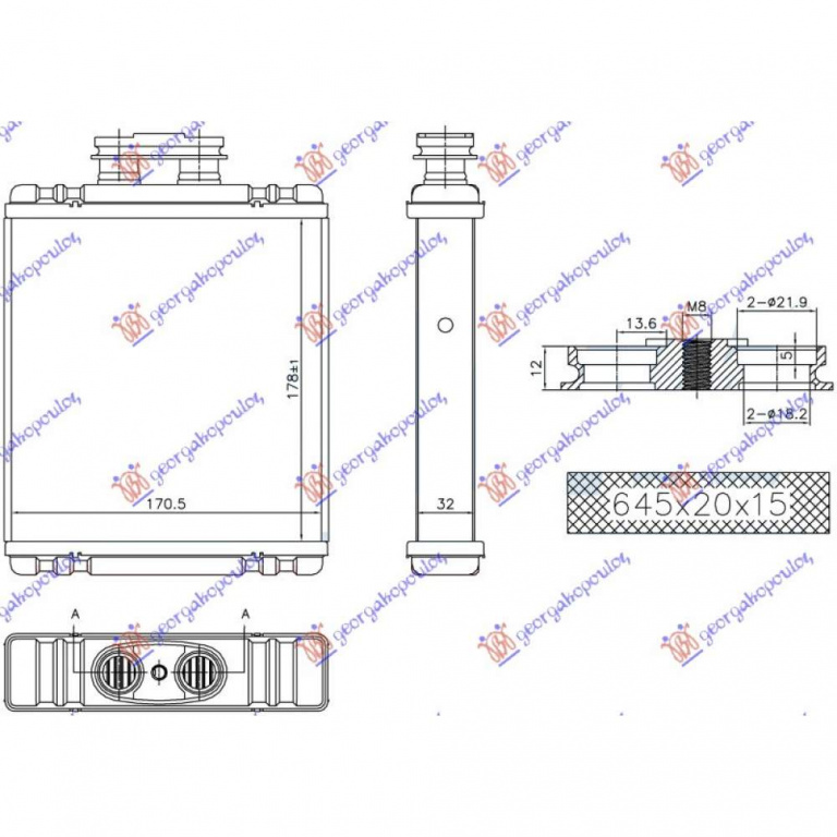 Calorifer Caldura - Vw New Beetle 2011 , 561819031?