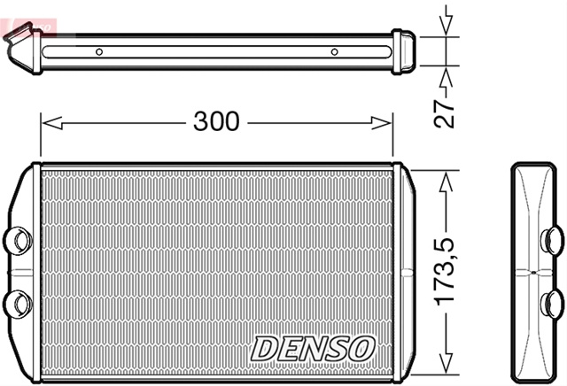 Calorifer Denso Iveco DRR12008