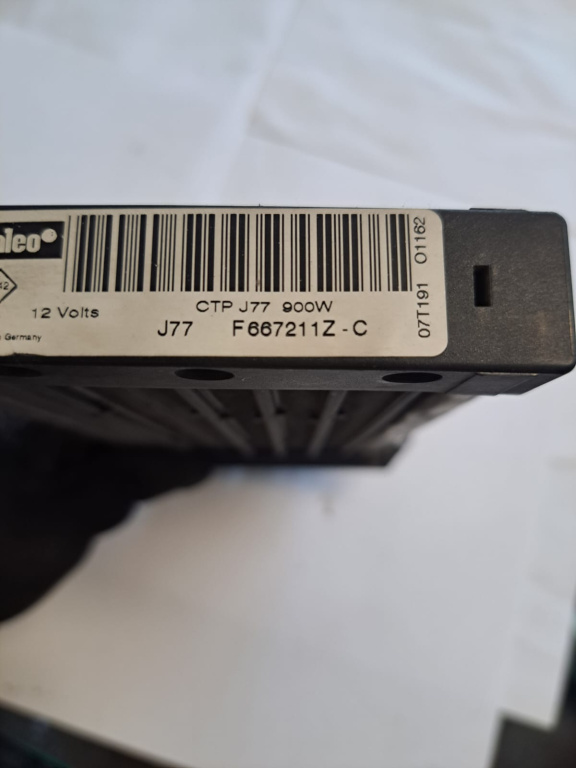 Calorifer incalzire electric Renault Clio 3 - COD F667211Z-C