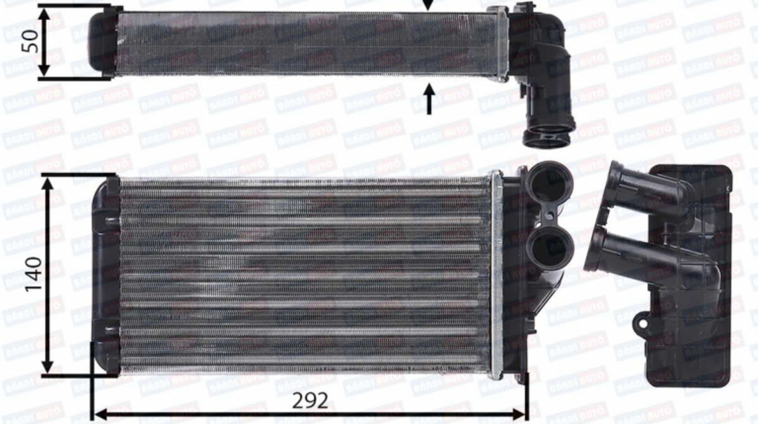 Calorifer incalzire habitaclu BA0813000179 citroen c4 I peugeot 307 cc sw ⭐⭐⭐⭐⭐