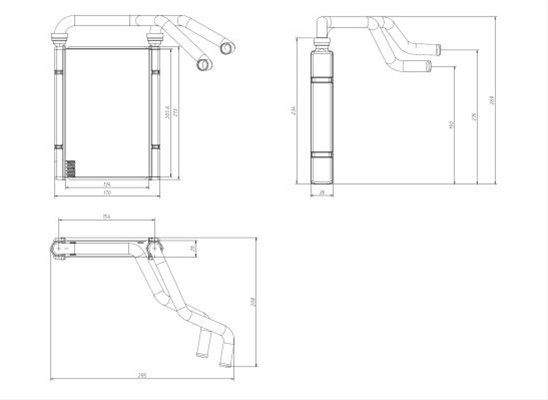 Calorifer Nrf Toyota 54435