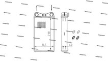 Calorifer Radiator caldura Audi A4 B7 2004-2008 NO...