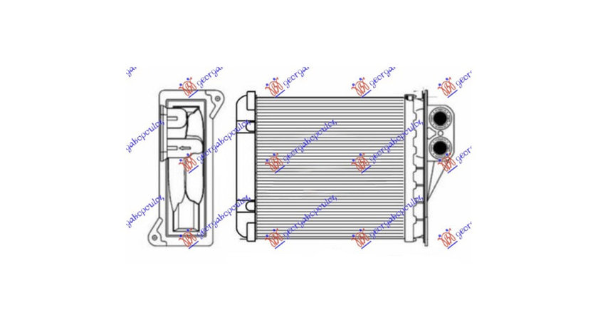 Calorifer Radiator caldura Mercedes Sprinter 2006-2018 NOU 0038359001 A0038359001 SPATE (160x152)