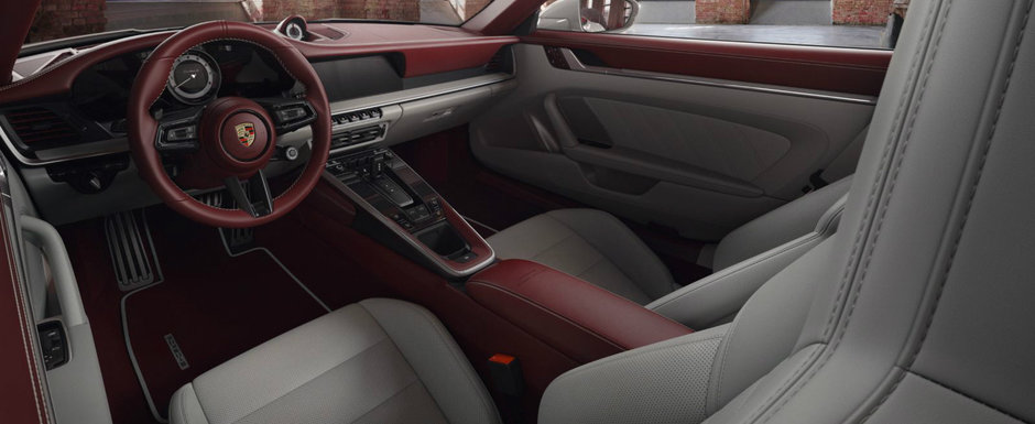 Cam asa arata un interior de Porsche 911 pentru pretentiosi. Oferta diviziei de personalizare a nemtilor