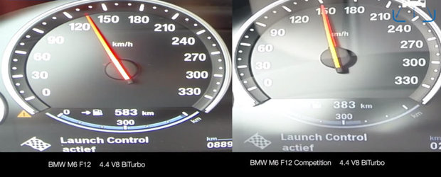 Cam asta faci cu 40 de cai putere in plus. Test comparativ cu BMW-ul M6 Gran Coupe si M6 Gran Coupe Competition