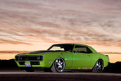 Camaro in the desert