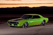 Camaro in the desert