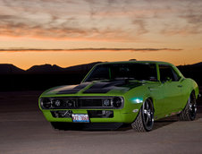Camaro in the desert