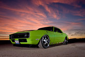 Camaro in the desert