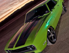 Camaro in the desert
