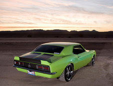 Camaro in the desert