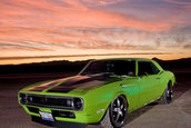 Camaro in the desert