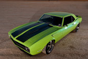 Camaro in the desert