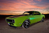 Camaro in the desert