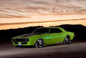 Camaro in the desert