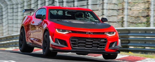 Camaro-ul ZL1 1LE a invins Nissan-ul GT-R si Ferrari-ul 488 pe Nurburgring. Ce rezultat are muscle-car-ul