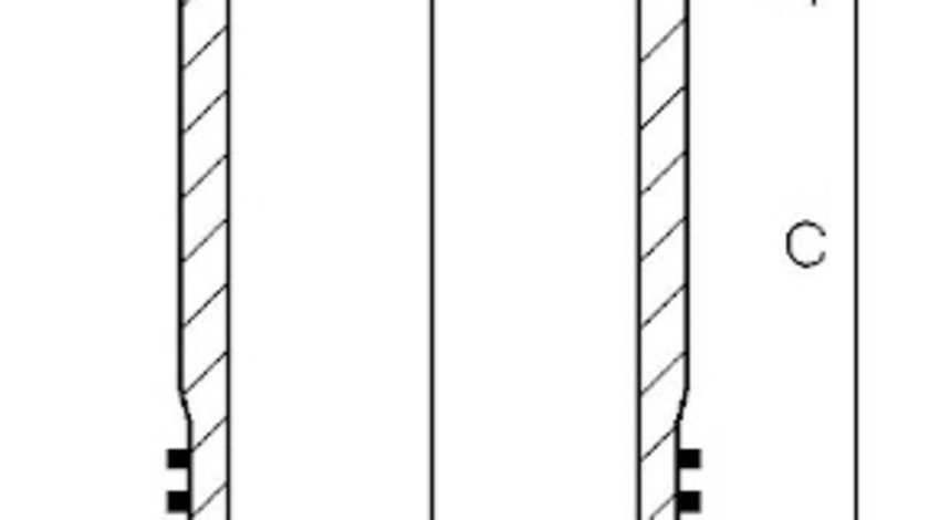 Camasa cilindru (1545292000 GOETZE ENGINE) AYATS,BREDAMENARINIBUS,ERF,KING LONG,MAN,MAZ,MAZ-MAN,NEOPLAN,SETRA,SOLARIS,VAN HOOL