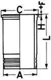 Camasa cilindru (89902110 KOLBENSCHMIDT) ASKAM (FARGO/DESOTO),DEUTZ-FAHR