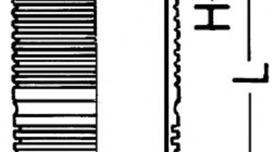 Camasa cilindru SEAT TOLEDO I (1L) (1991 - 1999) KOLBENSCHMIDT 89500110 piesa NOUA