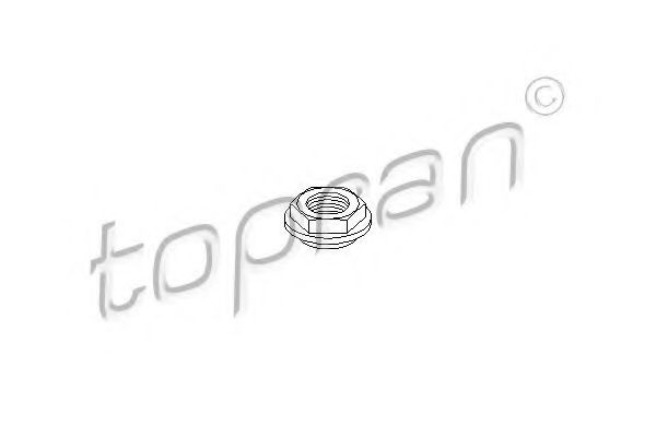 Camasa filetata, picior suspensie SEAT INCA (6K9) (1995 - 2003) TOPRAN 103 040 piesa NOUA