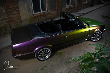 Cameleon Power: BMW E30 Cabrio by Dan