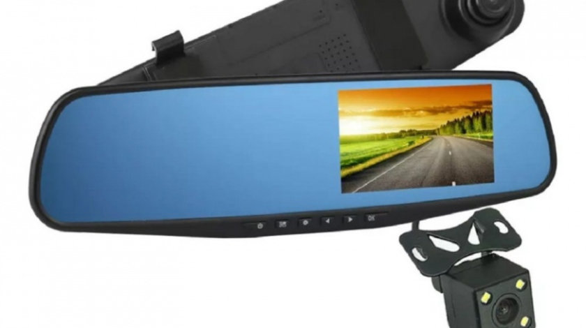 Camera Auto Cu Oglinda 4.3' Full HD 1080P Soundvox L9000-2
