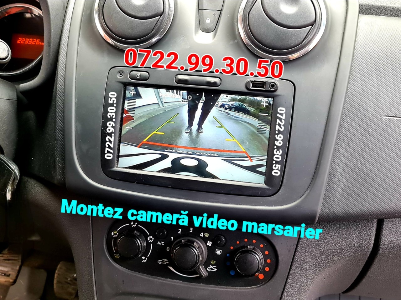 Camera Auto DACIA Video Marsarier Logan Sandero Duster Dokker Lodgy RENAULT Clio.4