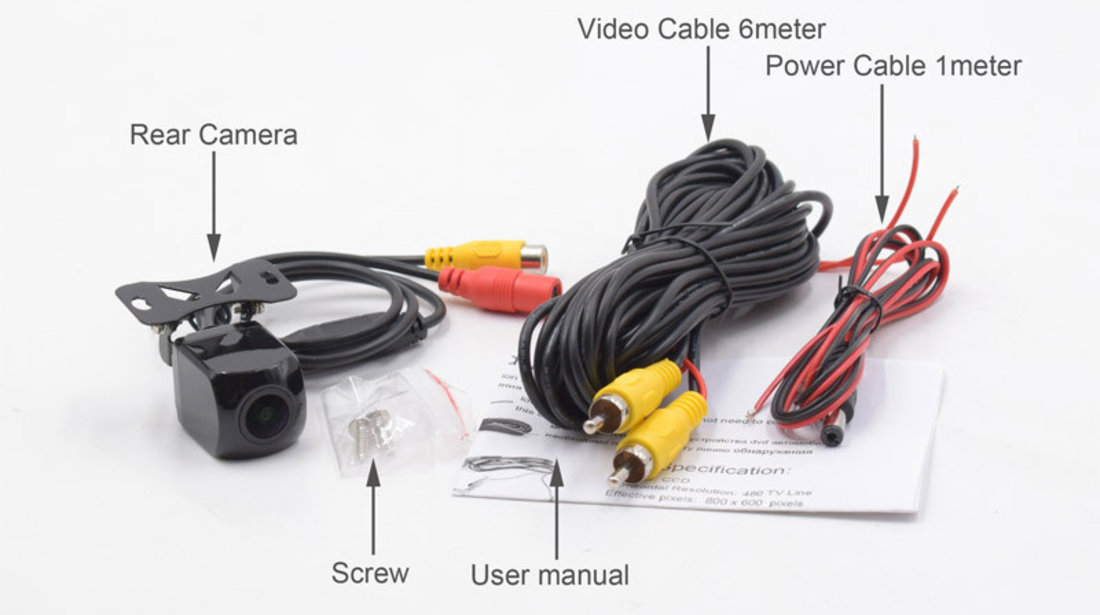 Camera Auto Marsarier Cu Unghi De 180 Grade C432-180 156370