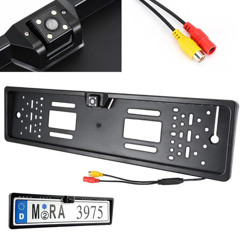 Camera de merrs inapoi cu suport de numar auto