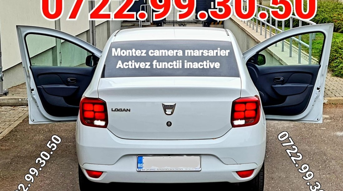 Camera Marsarier Renault Clio 4 / Dacia Duster Logan Sandero Lodgy MONTAJ INCLUS