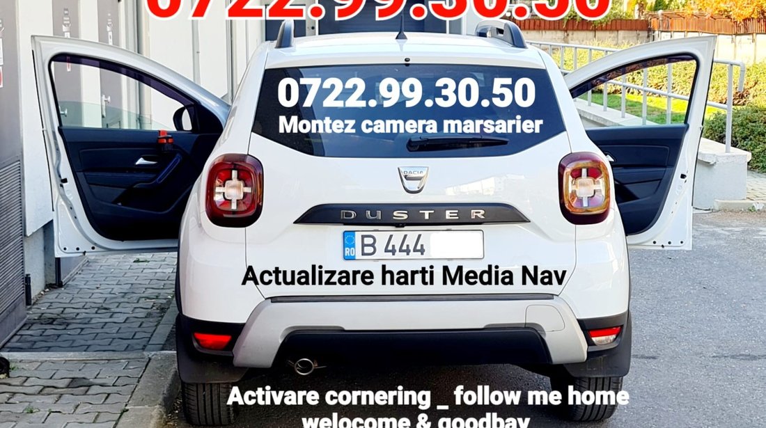 Camera Marsarier Renault Clio 4 / Dacia Duster Logan Sandero Lodgy MONTAJ INCLUS