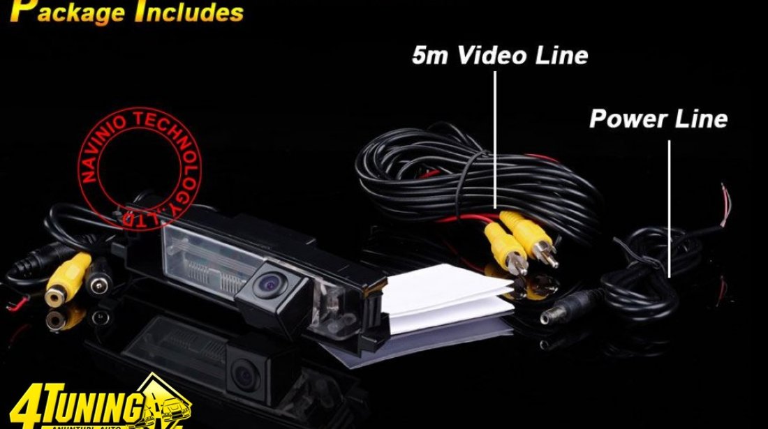 Camera Mers Inapoi Reverse Dedicata TOYOTA RAV4 Vizualizare 170 Grade