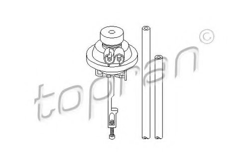 Camera vacuumatica,carburator VW PASSAT (3A2, 35I) (1988 - 1997) TOPRAN 100 578 piesa NOUA