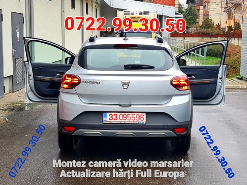 Camera Video Dacia Sandero 3 Logan 3  2021 / 2022 Camera marsarier reverse video montaj