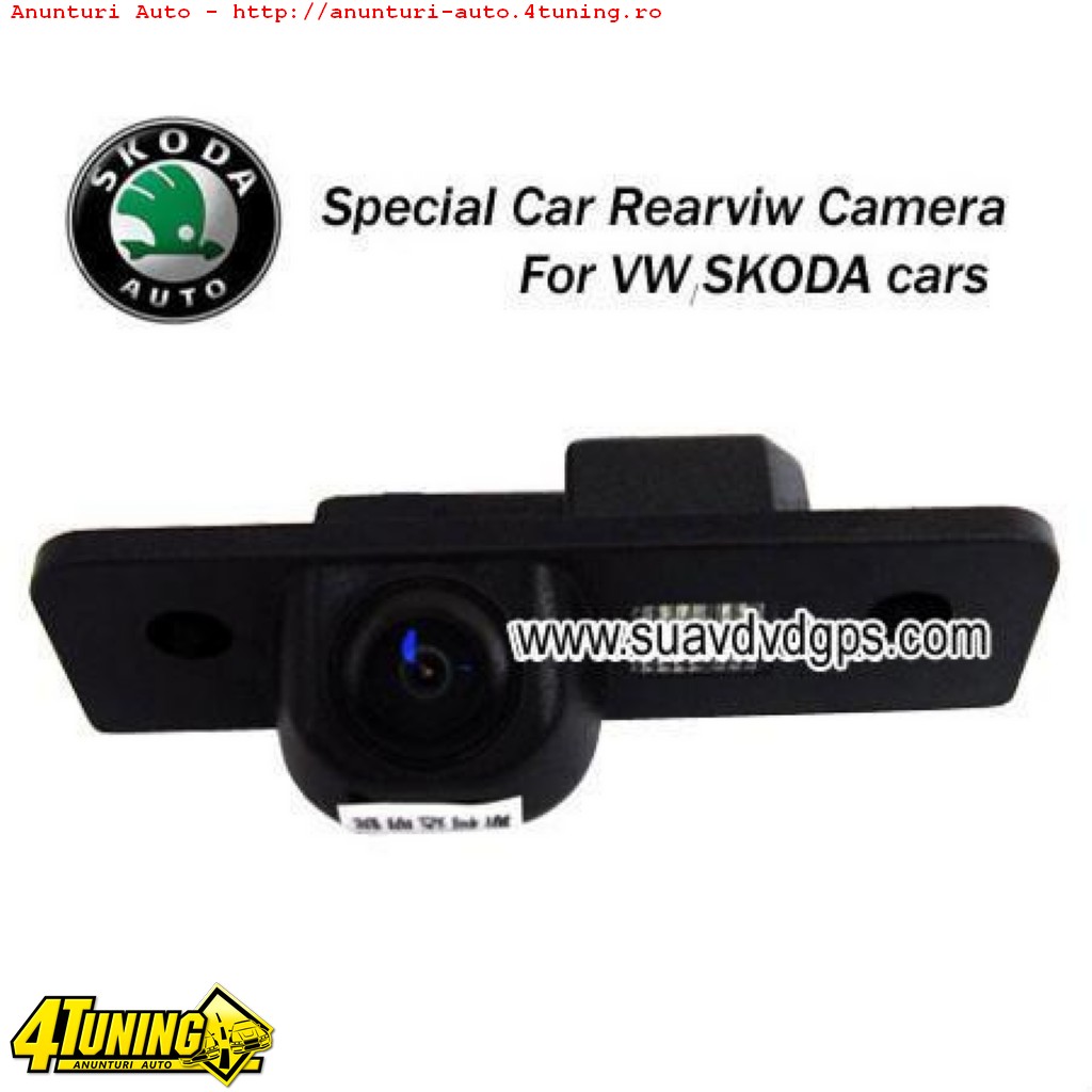 Camera Video Dedicata Skoda 199 Lei Look