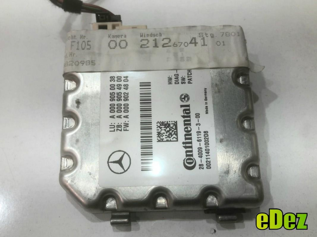 Camera video fata line assist Mercedes C-Class (2007-2010) [W204] A0009050038