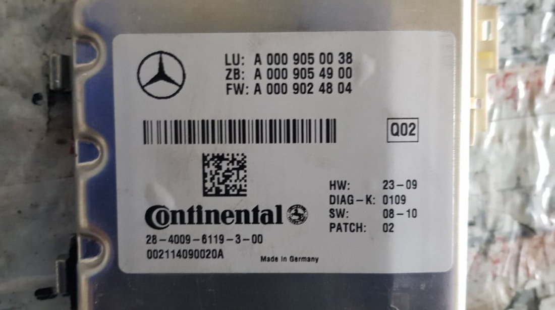 Camera video lane assist fata MERCEDES-BENZ Clasa C T-modell (S204) cod a0009050038