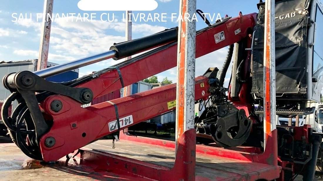 CAMION FORESTIER SCANIA R-480 6X4 MACARA PENZ M+FINANTARE CU LIVRARE FARA TVA