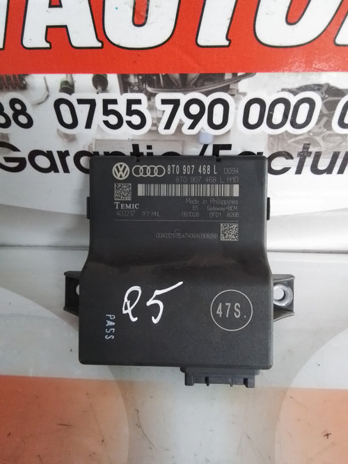 CAN Gateway Audi Q5 (2008-2012) [8R] 2.0 Motorina 2012, 8T0907468L