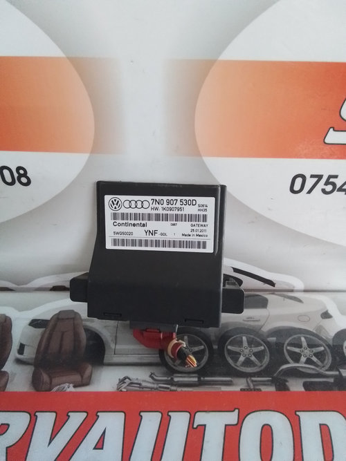 CAN Gateway Volkswagen Golf 6 (2008-2013) 2.0 Motorina 2012, 7N0907530D