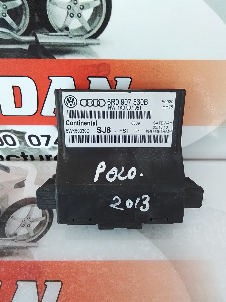 CAN Gateway Volkswagen Polo 5 (2009-2017) [6R] 1.2 Motorina 2013, 6R0907530B