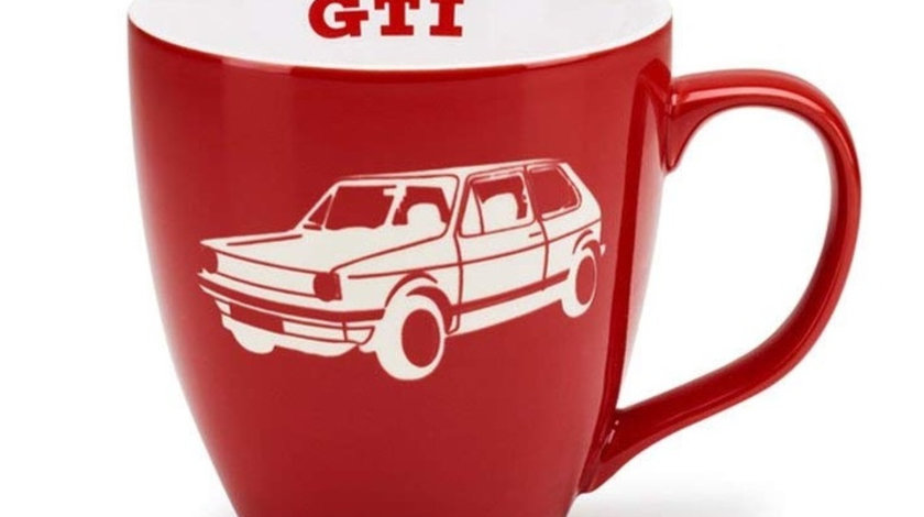 Cana Cafea Oe Volkswagen GTI Rosu / Alb 5KA069601A