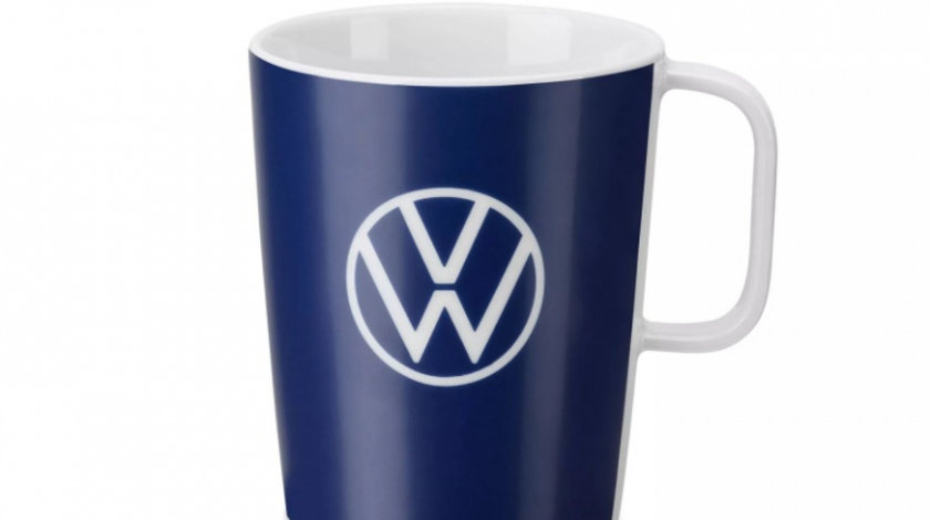 Cana Cafea Portelan Oe Volkswagen Albastru 000069601BR