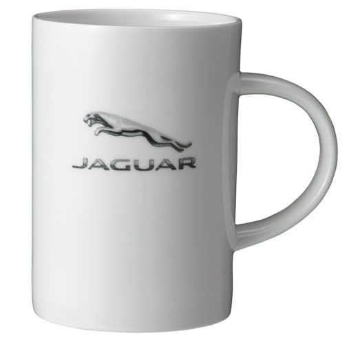 Cana Portelan Oe Jaguar Alb JRCORPMUG14