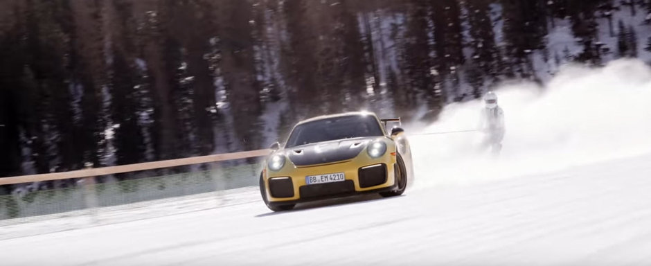 Cand nu lanseaza masini tari, Porsche face...balet pe un lac inghetat. Uite aici intreaga aventura Cand nu lanseaza masini tari, Porsche face...balet pe un lac inghetat. Uite aici intreaga aventura